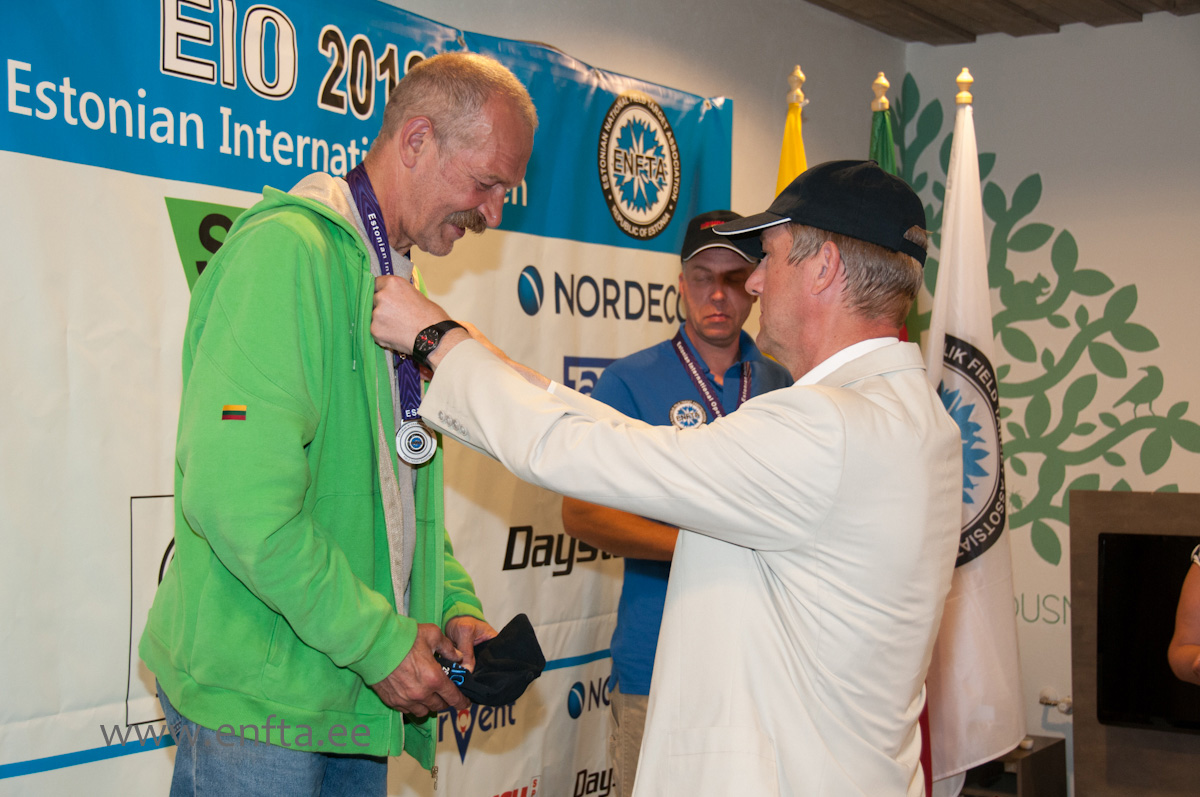 Springer Open Men, second place Aleksas Jaunius LT, 83 hits of 150